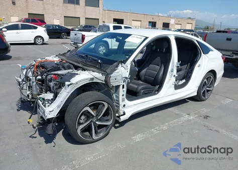 2022 Honda Accord Hybrid Sport из США, поврежденный, VIN 1HGCV3F21NA020494